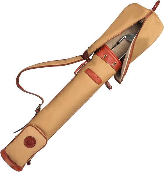 Golf Reistas - Canvas Tas - Sport Organisatie - Waterdicht Canvas Leer - 88 cm - Groen — afbeelding 3