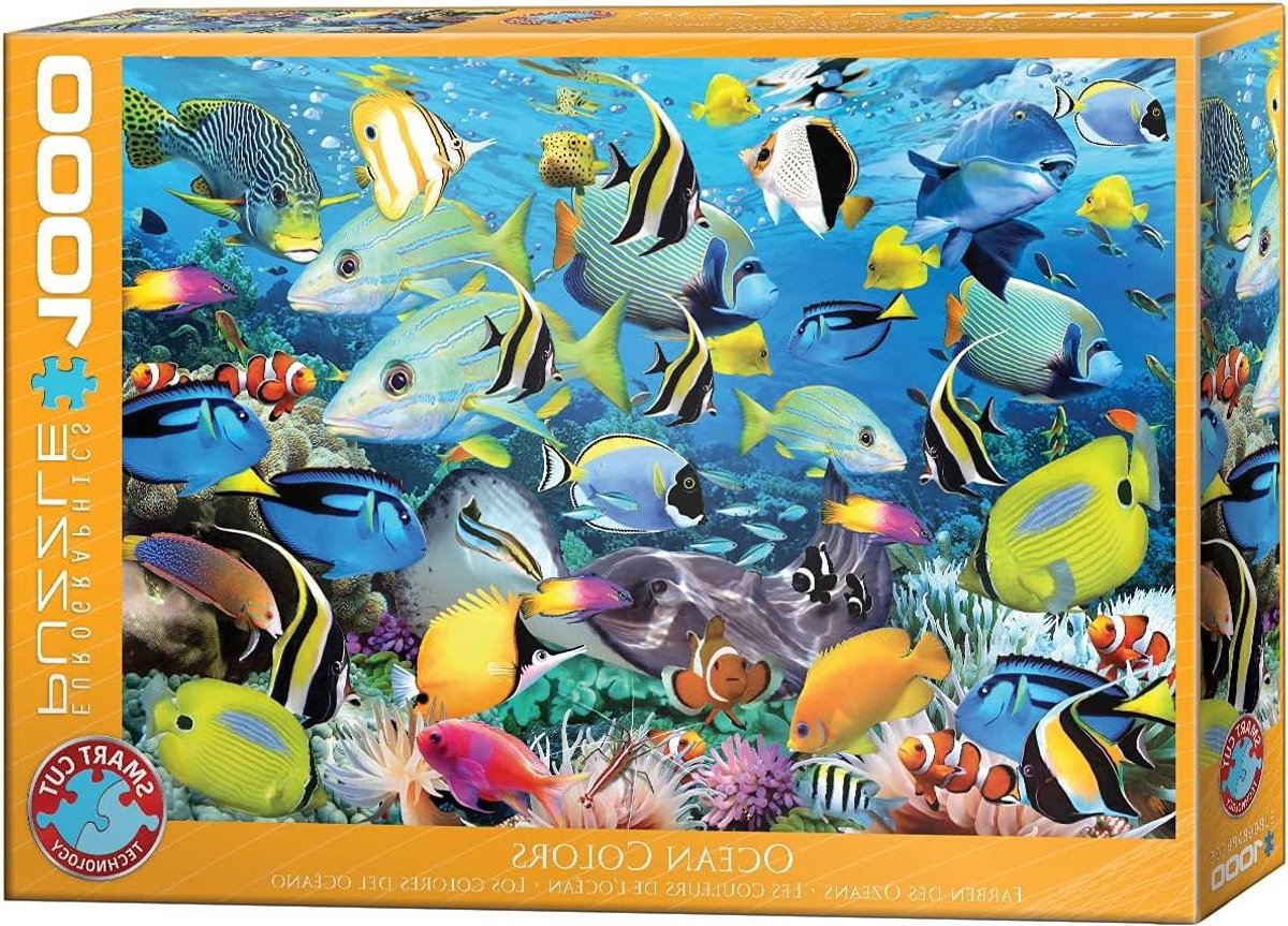 Legpuzzel - Puzzel Jigsaw - Ontspanning thuis - Smart-cut technologie - 48 x 68 cm - Meerkleurig