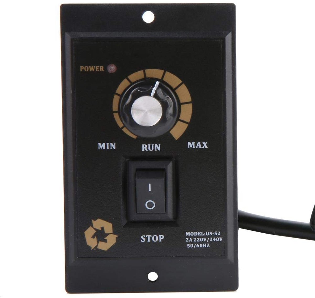 US-52 Motor Speed Controller 220V – 500W Elektrische Snelheidsregeling