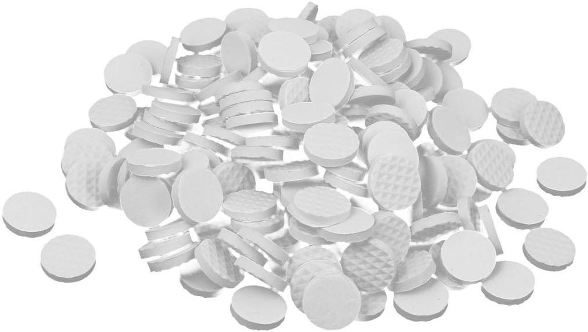 Meubelbeschermers - Antislip kussentjes - Vloer Beschermen - Zelfklevend Rubber - 18 mm Doorsnee - Wit