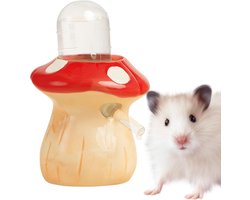 Waterfles Dier - Drinkfles Knaagdier - Kooi Hydratatie - Kauwbescherming Keramiek - 60 ml - Natuurlijk