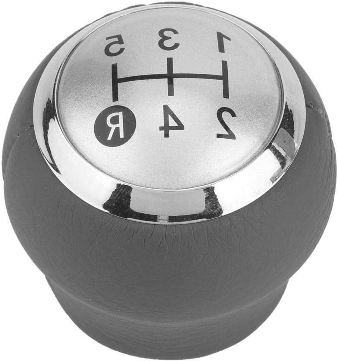 Schakelknop - Pookkop Auto - Auto Interieur - Duurzaam ABS PU - 5 Snelheden - Zwart