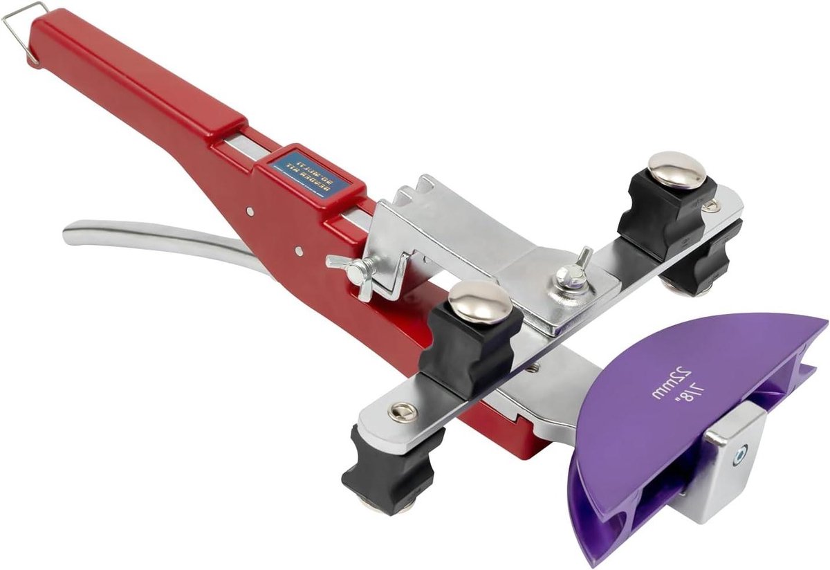 Buisbuiger Set - Buigtang Gereedschap - Leidingen Bewerken - Complete Aluminium Set - 6-22 mm - Veelkleurig
