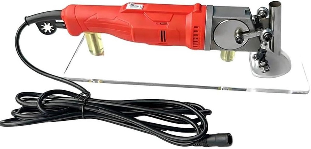 Elektrische Tapijt Snijder - V-vormige Trimmer - Handwerk Projecten - Verstelbare Snelheid - 120W Vermogen - Grijs
