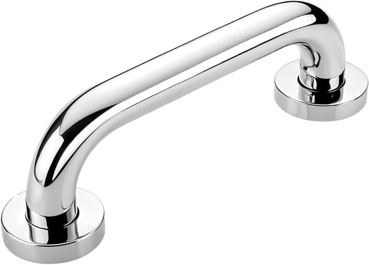 Veiligheidsbeugel - Badgreep Douche - Veiligheid Thuis - Antislip Oppervlak - 25 cm - Zilver