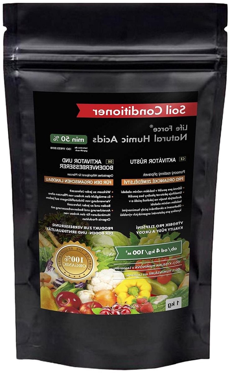 Humus Zuren - Bodemverbeteraar Organisch - Planten Voeden - Natuurlijke Leonardiet - 1kg - Bruin