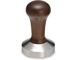 Espresso Tamper - Koffie Stamper - Espresso Bereiden - Convexe Basis - Ø 58 mm - Bruin