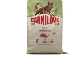 Carnilove True Fresh Cat Dry Duck for Sterilised Adult All Breeds 2 kg