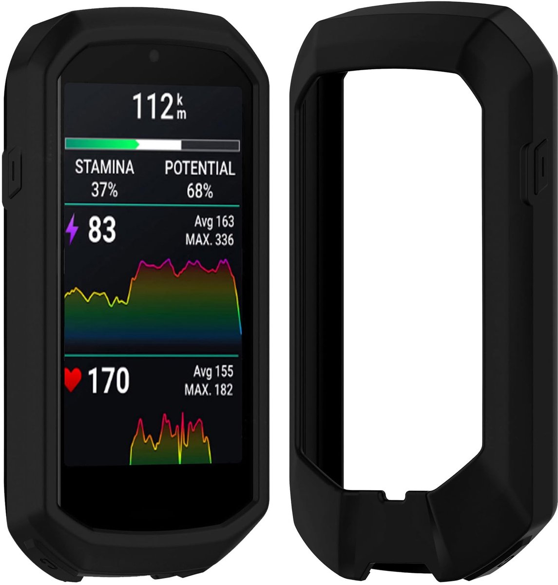 Allecto - Hoes Garmin Edge 1050 - Siliconen Beschermhoes - Ultradun en Stootvast - Zwart - Krasbestendig - Huidvriendelijk - Daily Protection
