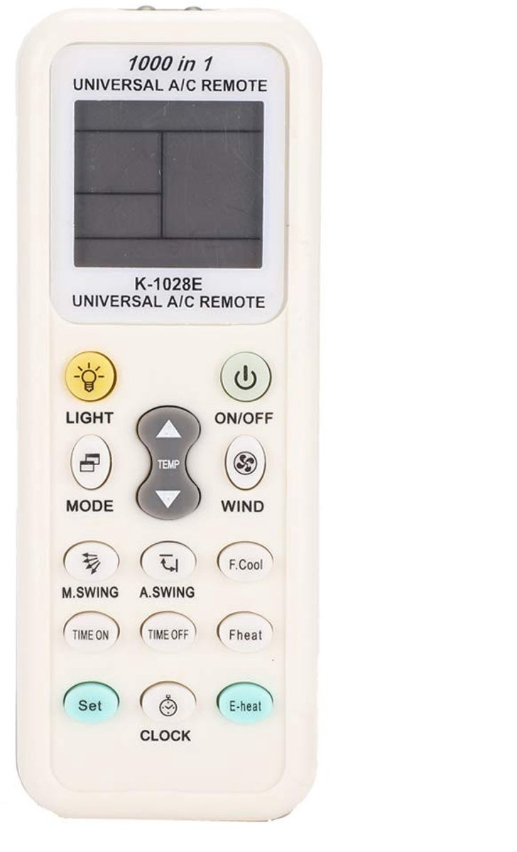 Universele Draagbare Airconditioning Afstandsbediening KIMISS K-1028E
