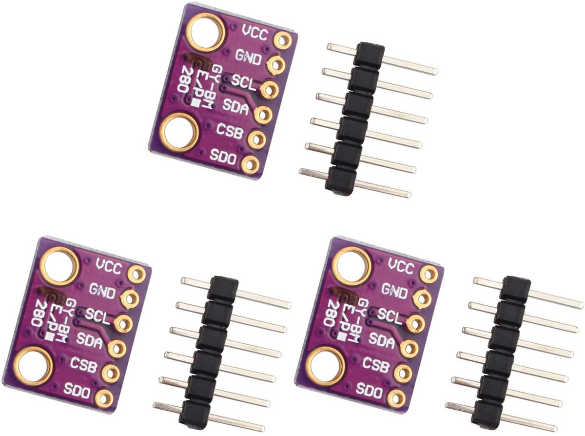 Allecto - Digitale Sensor Module - Barometrische Druk - Temperatuur en Vochtigheid - Geschikt voor Arduino - Raspberry Pi - Informatie over sensore..
