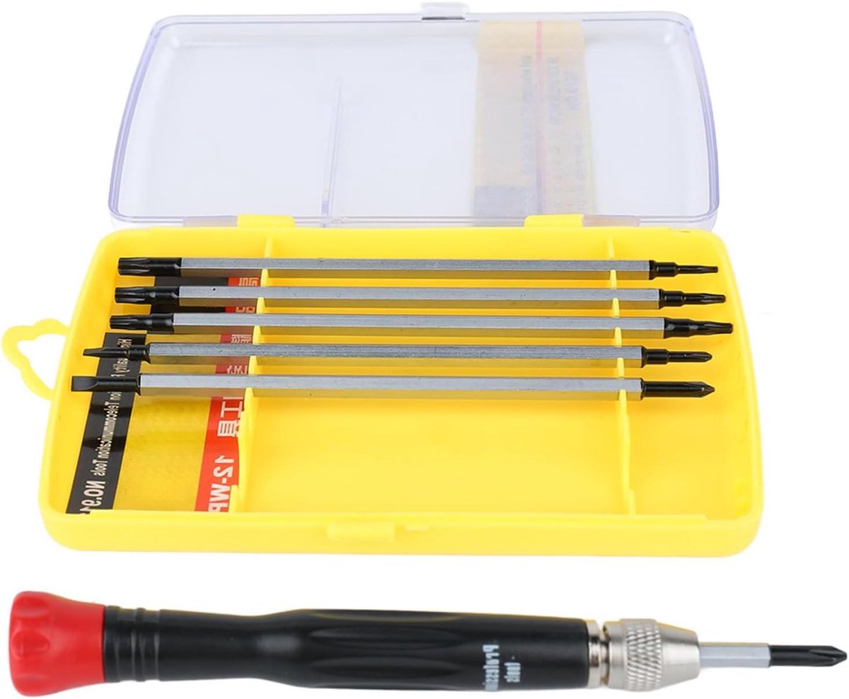 Schroevendraaier Set - Gereedschap Kit - Muziek Reparatie - Ergonomisch Ontwerp - Standaard Maten - Metaal