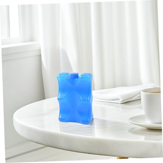 Melk Koel Elementen - Koelpacks - Borstvoeding Onderweg - Herbruikbaar - 350 ml - Blauw van Merkloos — afbeelding 4