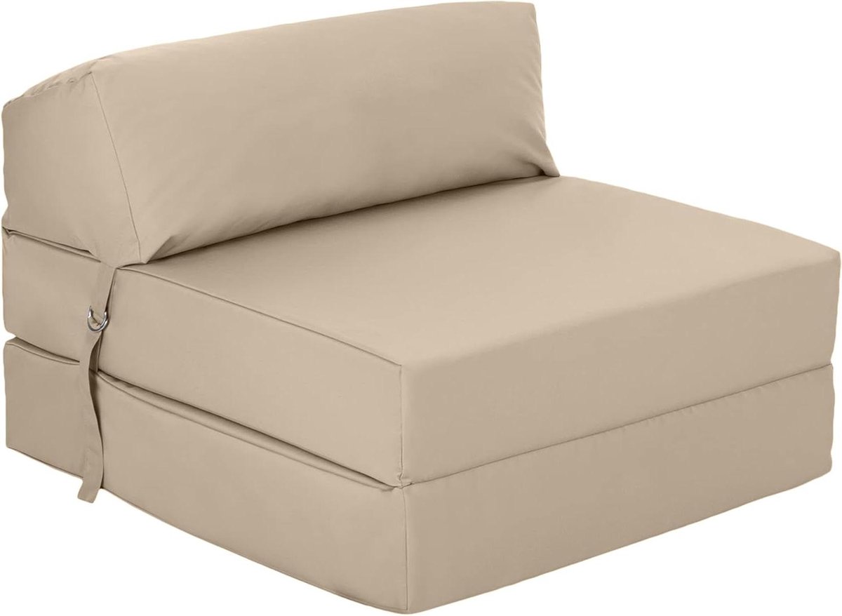 Opvouwbaar Bed - Z-Bed Matras - Extra Slaapplaats - Ergonomisch Ontwerp - 60x168 cm - Stone