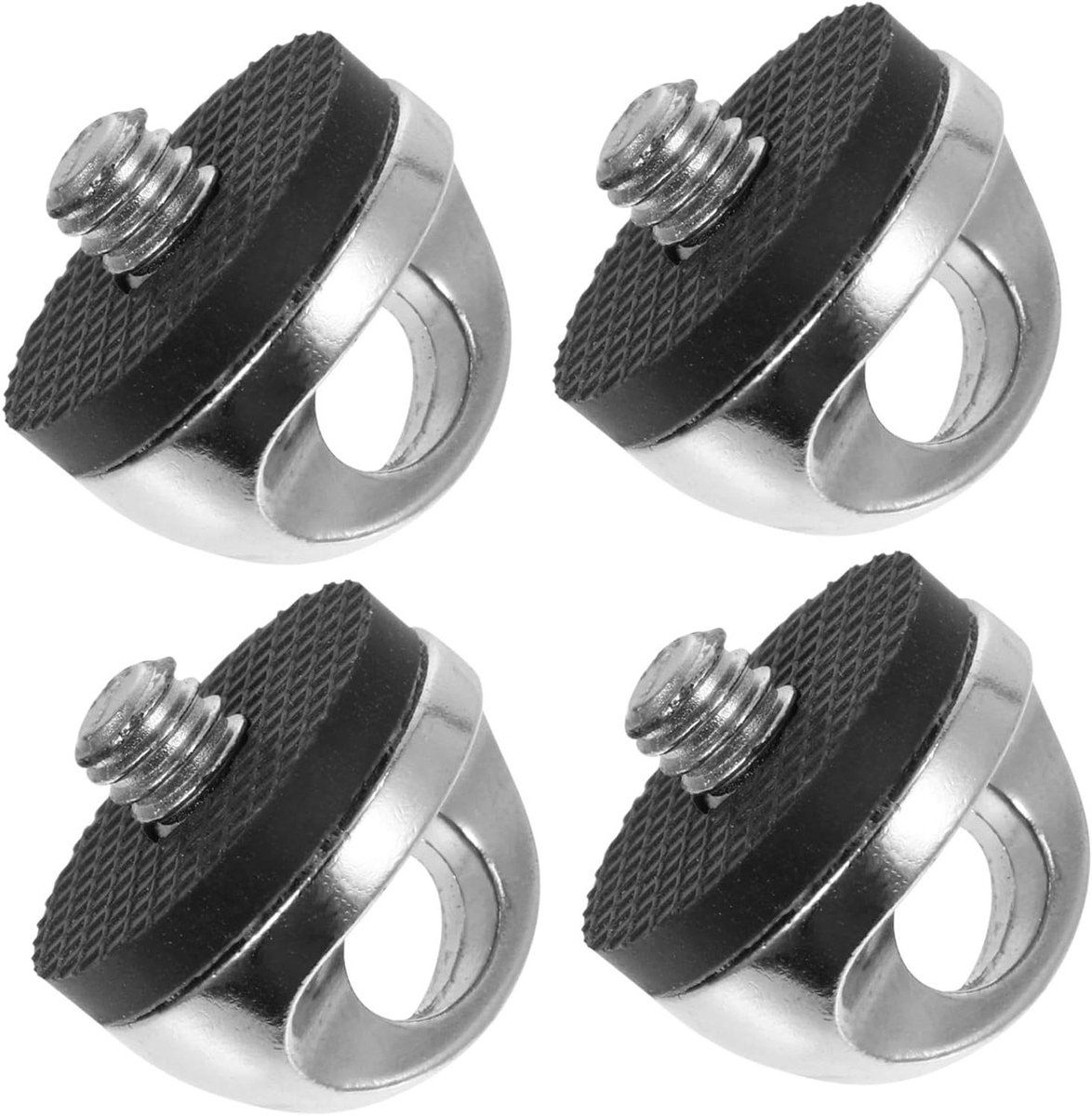 Camera Schroef - Bevestigingsset - Camera Beveiligen - Universele Passvorm - 4 Stuks - Zilver