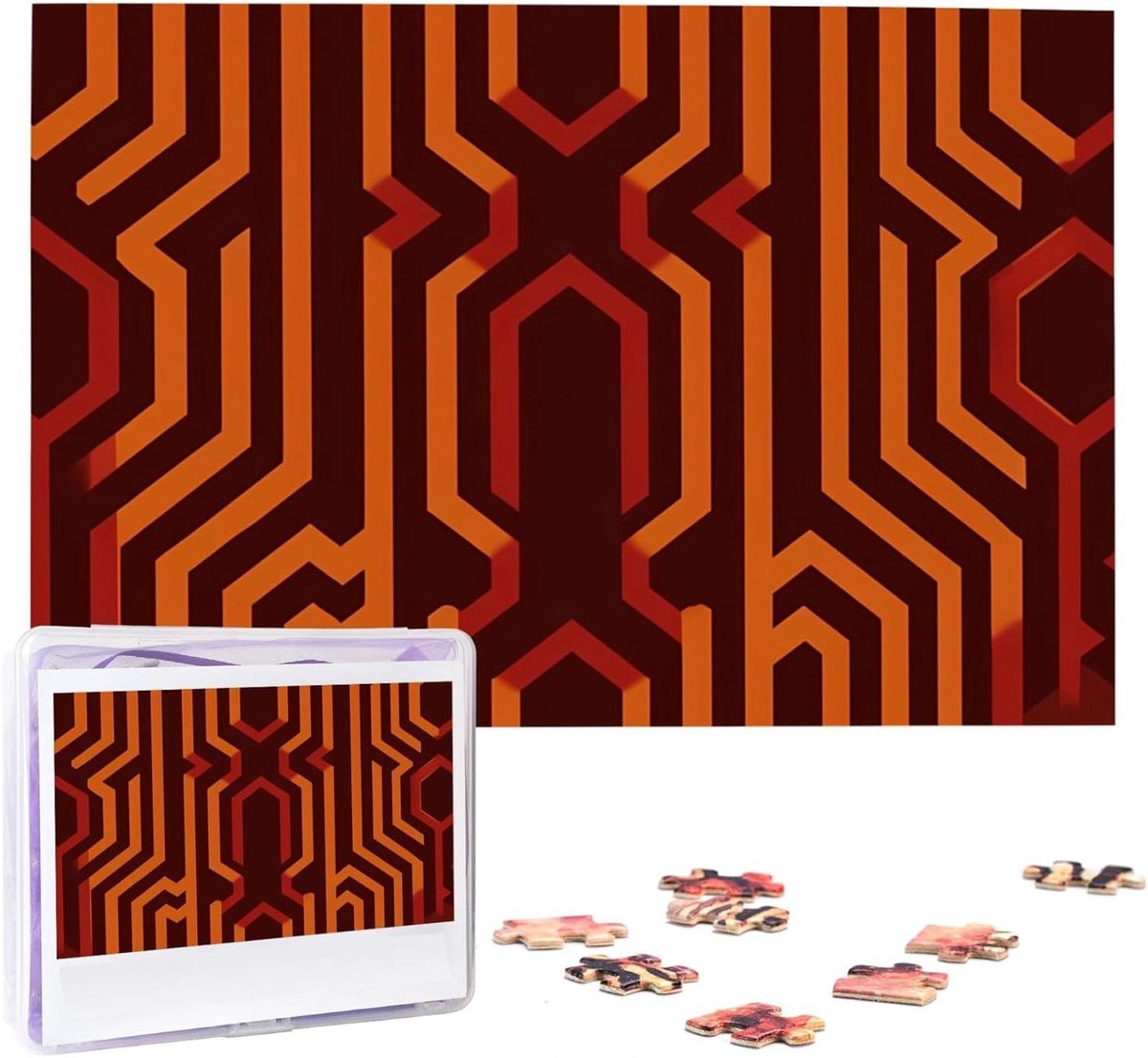 Houten Puzzel - Foto Puzzel - Ontspanning en Cadeau - Gepersonaliseerd Ontwerp - 1000 Stukjes - Glanzend