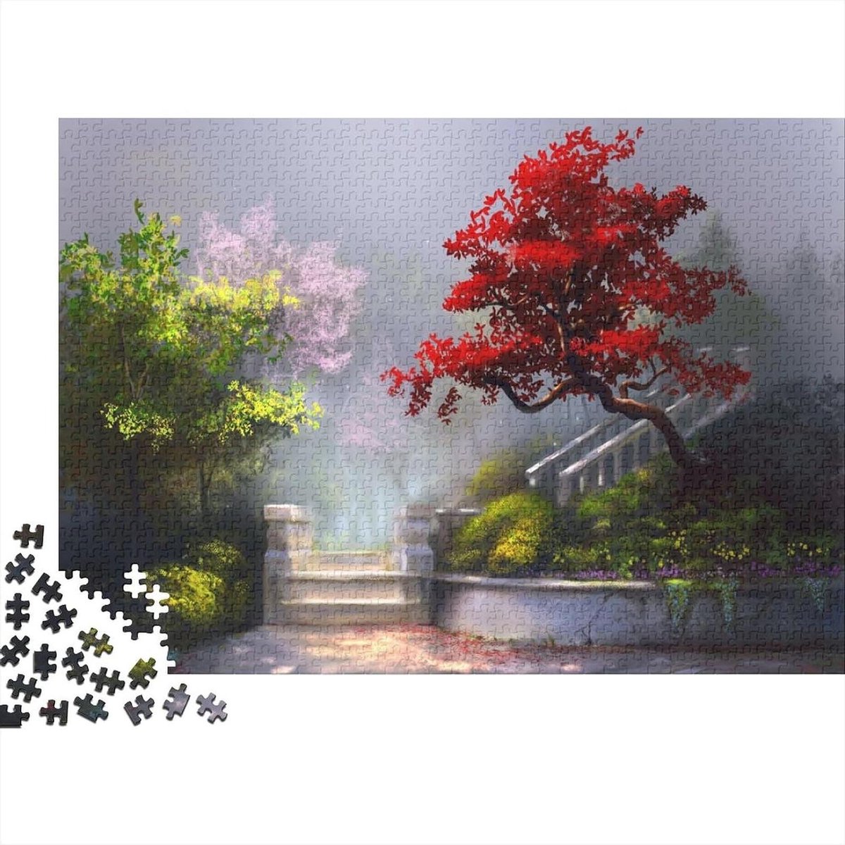 Legpuzzel Volwassenen - Puzzel Spel - Ontspanning en Plezier - Met Bonus Poster - 1000 Stukjes - Kleurrijk