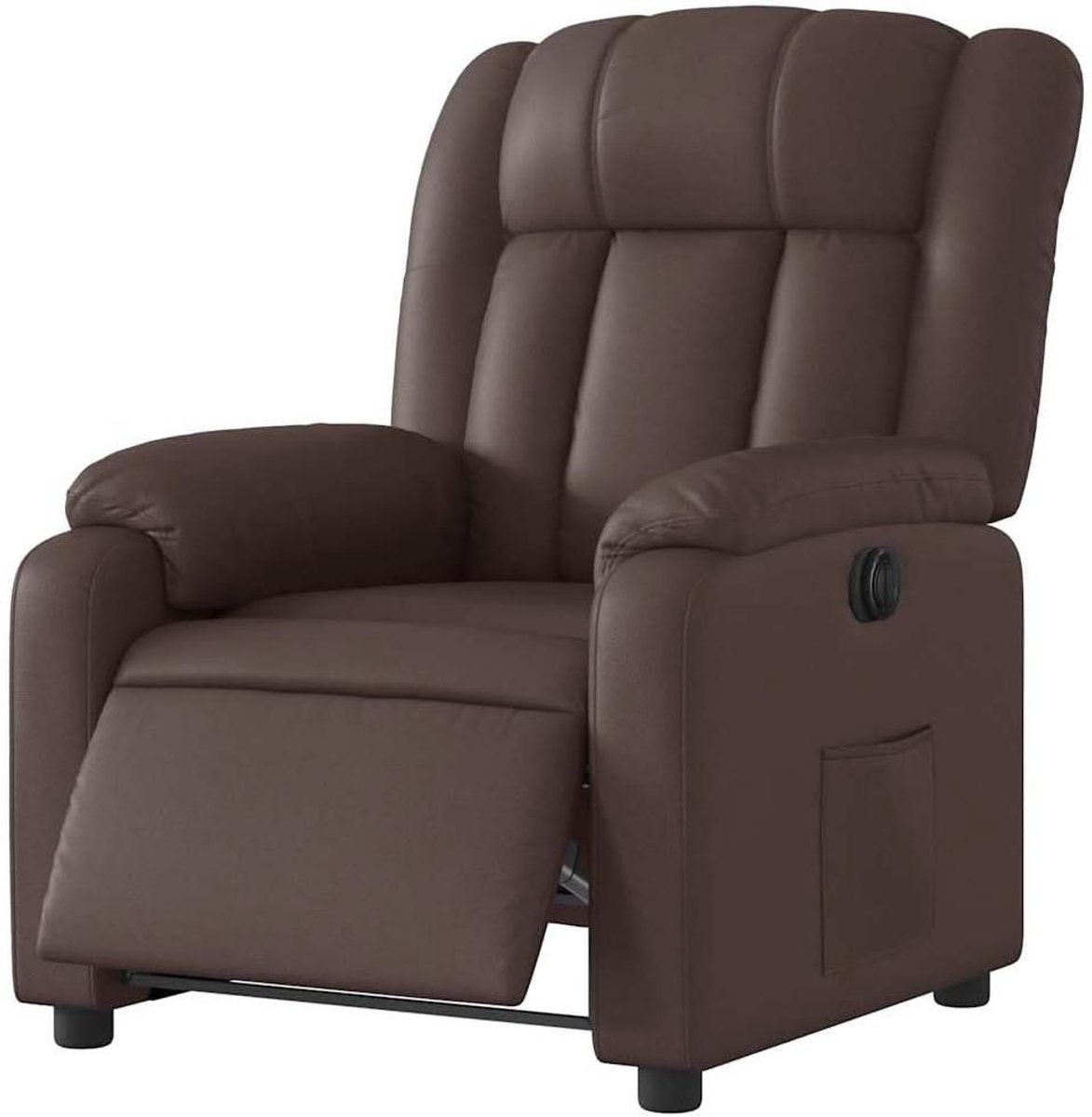 Elektrische Fauteuil - Relaxstoel Leunstoel - Ontspannen Zitten - Elektrisch Verstelbaar - Max 135 Graden - Bruin