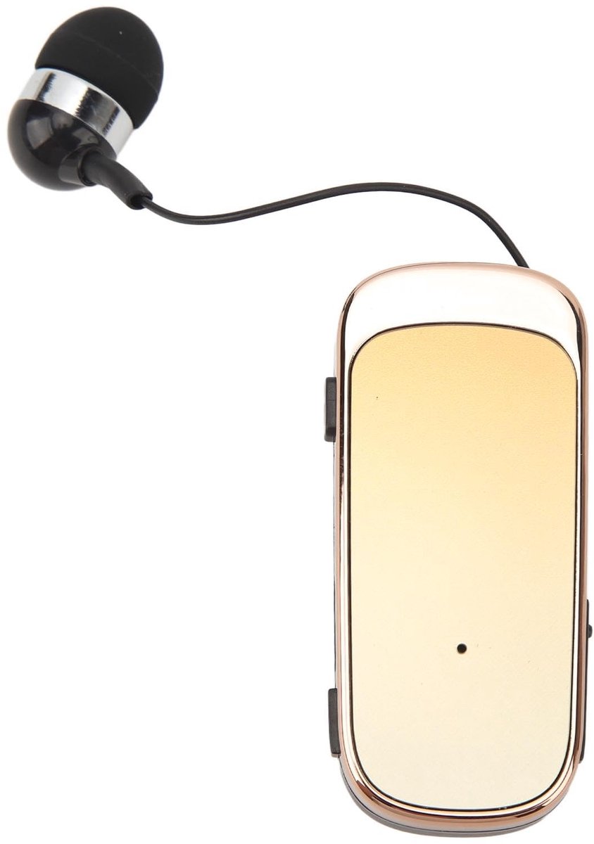 aladdien - Draadloze Noise Cancelling Hoofdtelefoon - 20 Uur Praat Tijd - Retractable Design - Gradient Geel - LED Batterij Indicator - Ideaal voor ...