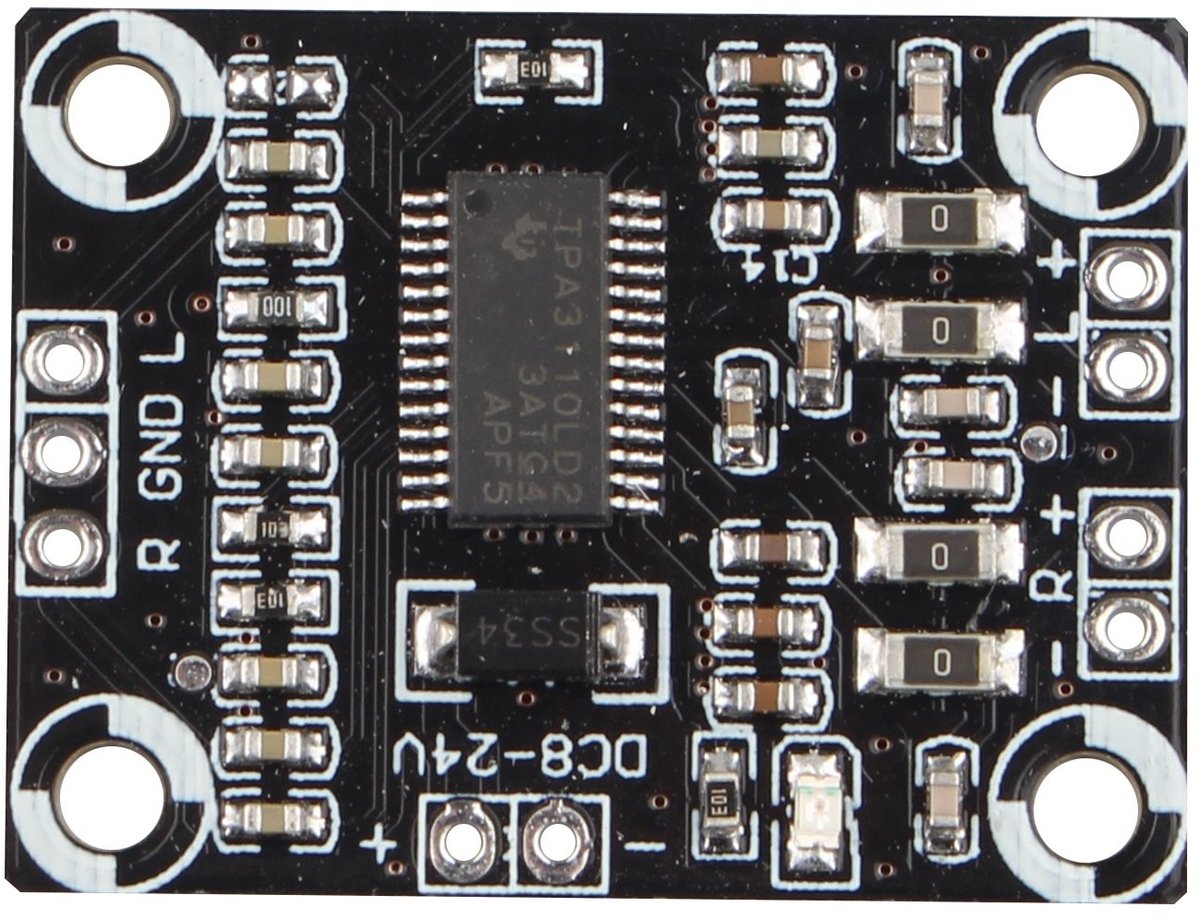 TPA3110 2x15W Digitale Audio Stereo Versterker Module - Compacte Binaural AMP Controller