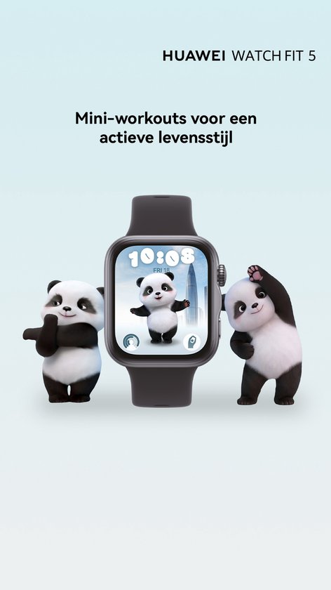 HUAWEI WATCH FIT 5 Wit Smartwatch - Premium ontwerp - Geavanceerde Buiten workoutmogelijkheden - Professioneel gezondheidsmonitoring met TruSense - Compatibel met iOS & Android