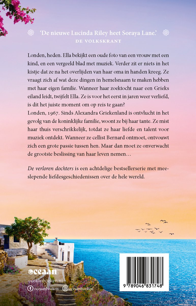 De verloren dochters 3 - De Griekse dochter - back cover