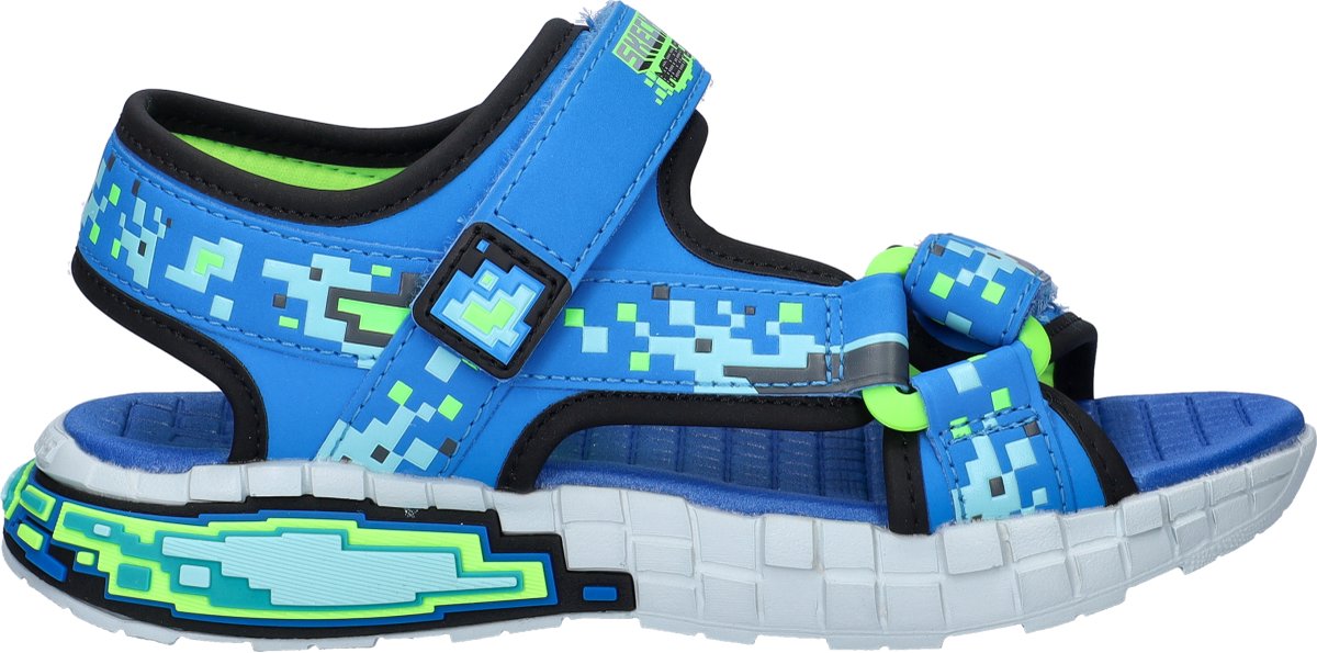 Skechers MEGA-SPLASH 4K Jongens Sandalen - Zwart