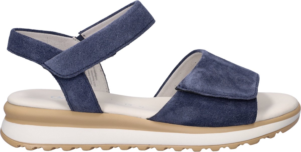 Gabor dames sandaal - Blauw - Maat 37
