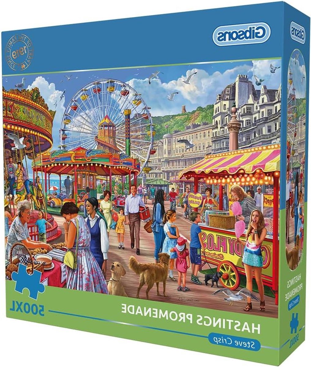 Legpuzzel 500XL - Grote stukjes puzzel - Ontspanning thuis - Extra grote stukjes - 68 x 49 cm - Meerkleurig