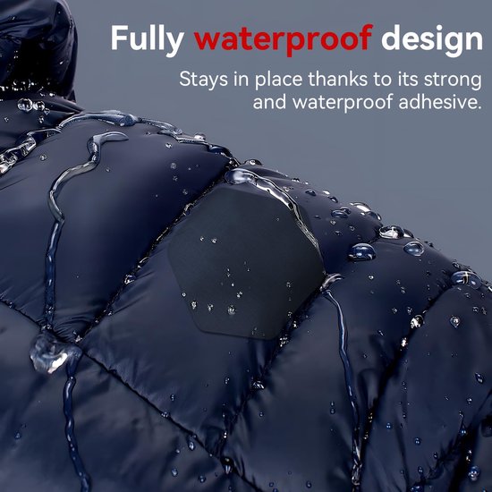 Reparatiepleisters - Nylon patches - Kleding herstellen - Zelfklevend waterdicht - 8 stuks - Koningsblauw van Merkloos — afbeelding 4