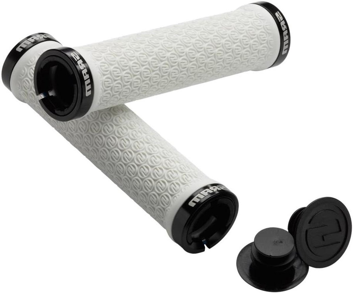 Stuurhandgrepen - Fietsgrepen - MTB Grip - Dubbelzijdig Klembaar - 69 cm - Wit