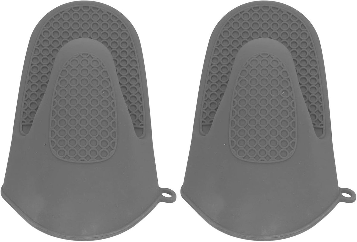Siliconen bakhandschoenen - 2 stuks - mini-ovenwanten - verdikken - bakaccessoires - kookhandschoen voor bakken - koken - BBQ - grillen - hittebestendig