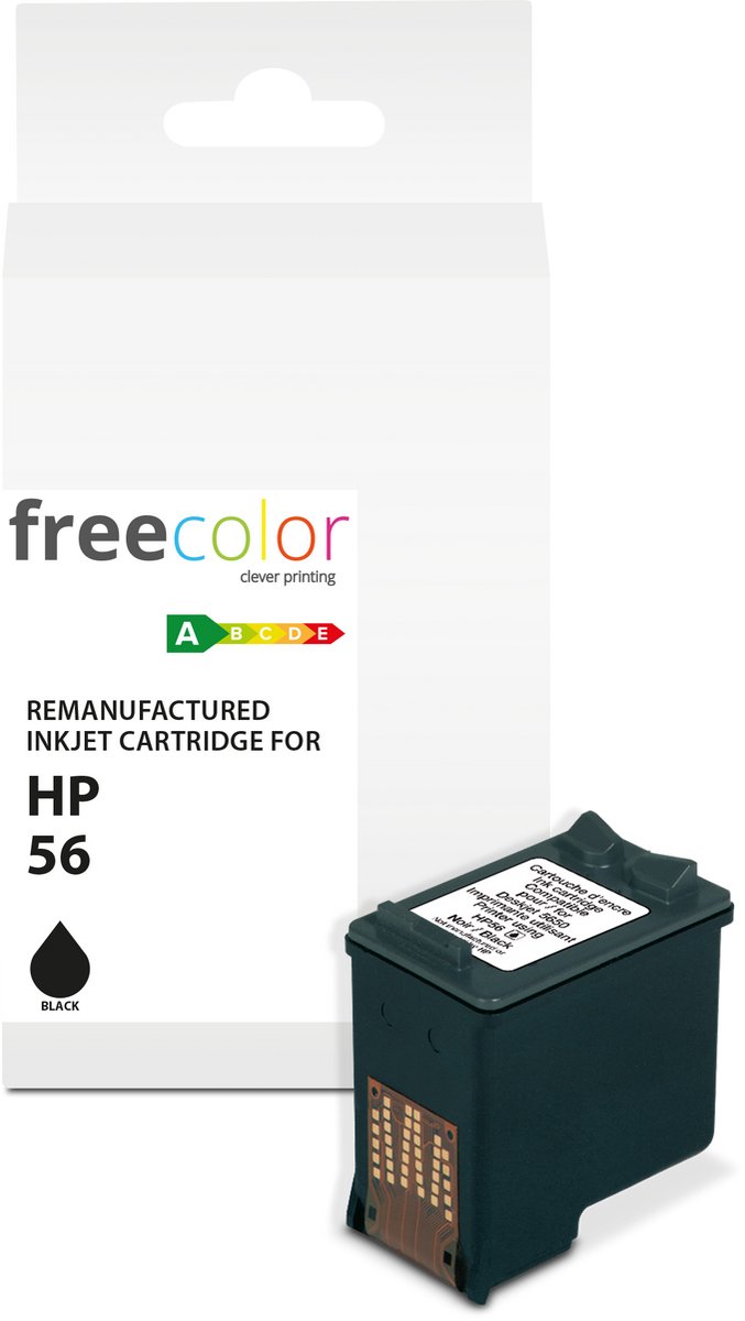 HP 56 - FREECOLOR - Black 20ml