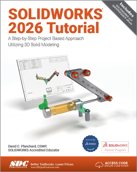 SOLIDWORKS 2026 Tutorial - cover