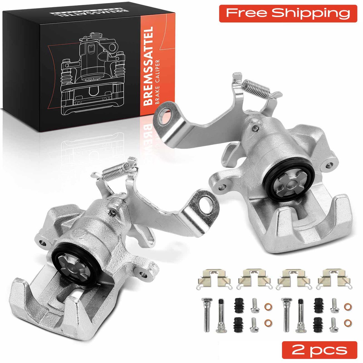 Frankberg 2x remklauw achteras voor Mazda CX-5 GH KE 20L 22L 2011-2014