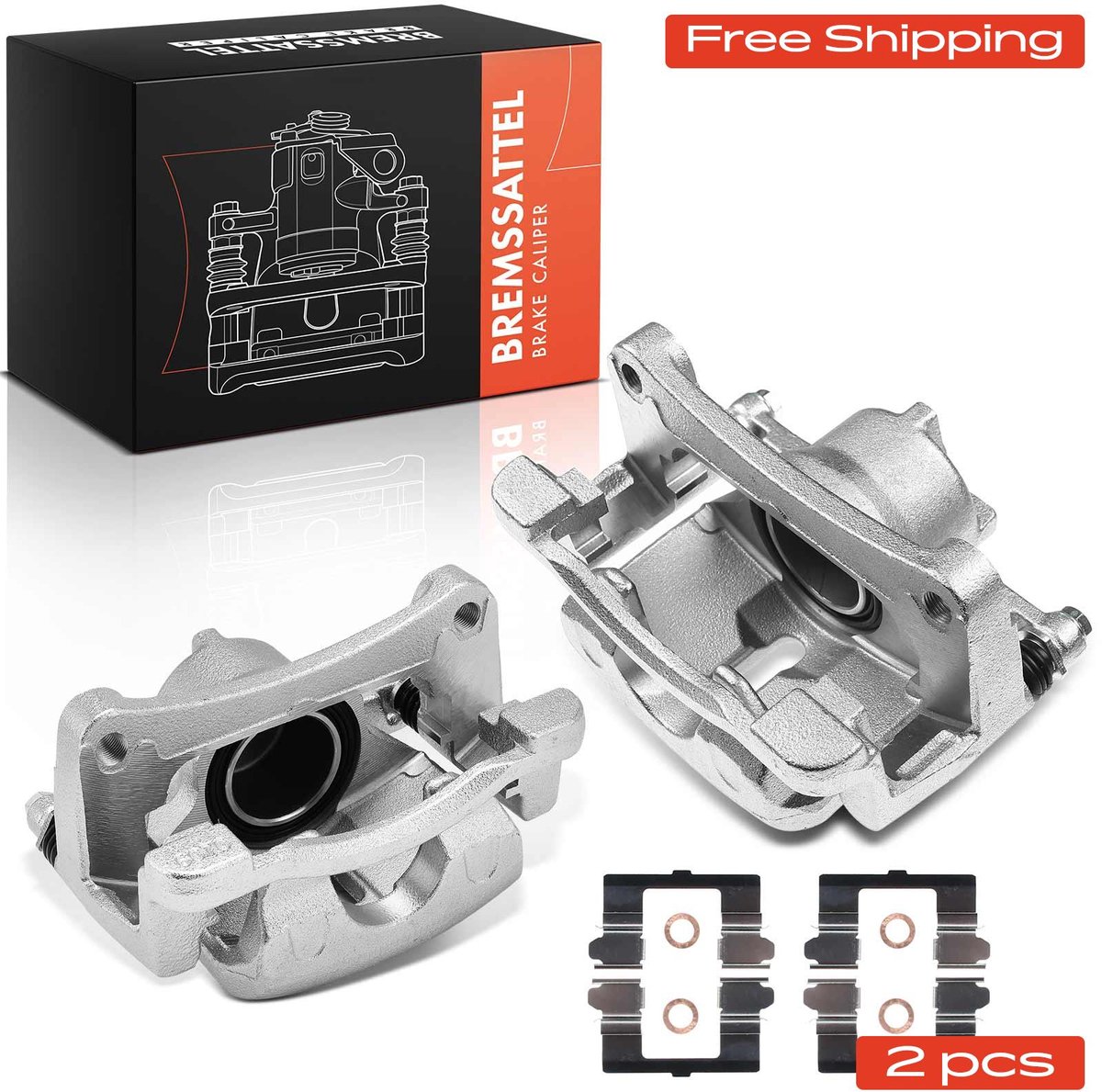 Frankberg 2x Remklauw Vooras voor Mazda CX-5 GH KE KF
