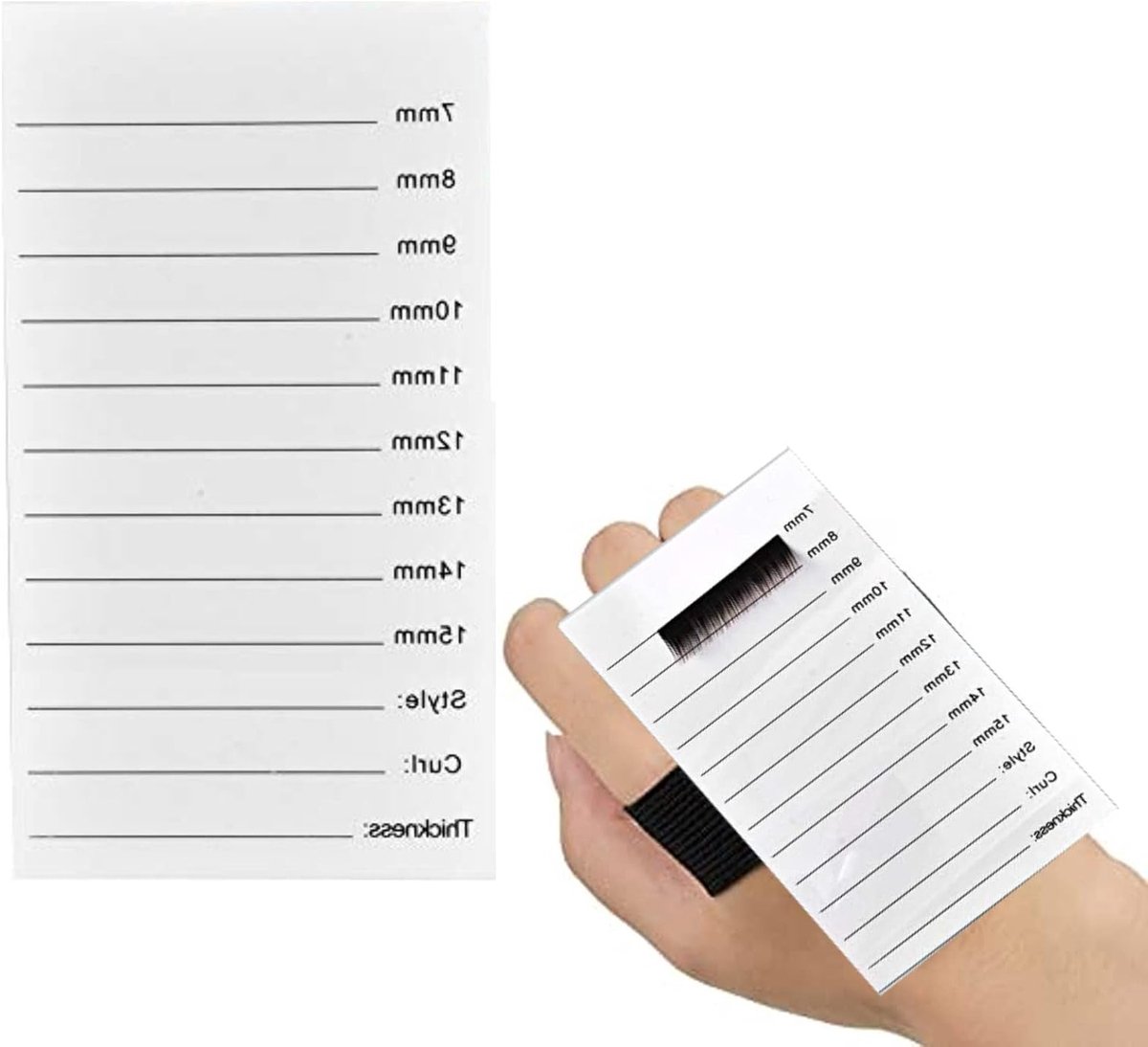 Eyelash Extension Houder voor Professioneel Gebruik, Acryl Make-up Tool voor Thuis en Schoonheidssalon, Ideaal voor Wimpers en Make-up Accessoires