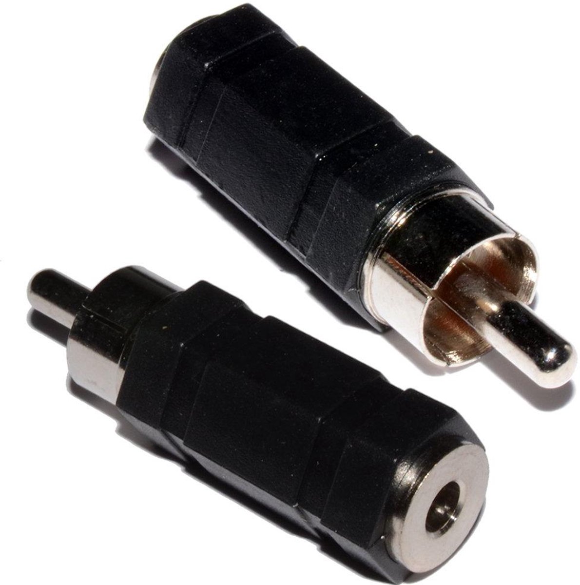 Audio Adapter - Jack naar RCA - Audio Verbinden - Solderen Niet Nodig - 1 Aansluiting - Zilver