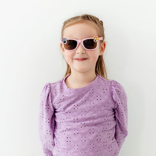 Woezel & Pip kinderzonnebril - roze - sunglasses - zonnebril - 2 tot 5 jaar van Merkloos — afbeelding 4