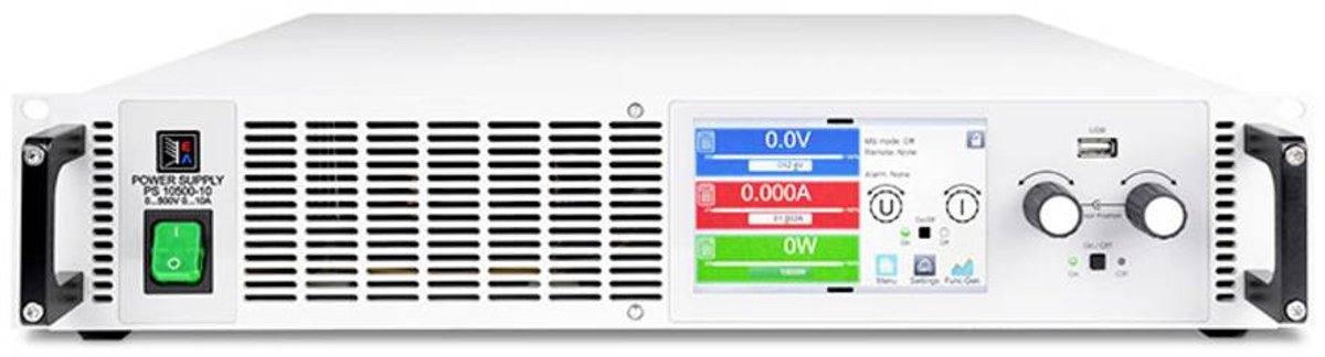 EA Elektro Automatik EA-PS 10080-60 2U Labvoeding, regelbaar 0 - 80 V/DC 0 - 60 A 1500 W USB, Ethernet, Analoog, USB-ho
