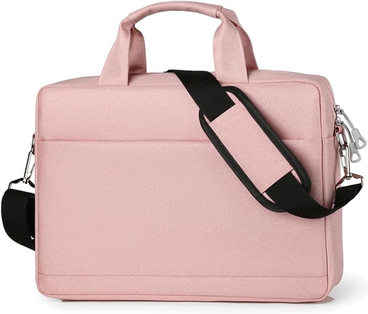 15,6 inch laptoptas met gewatteerde schouderriem en meerdere vakken