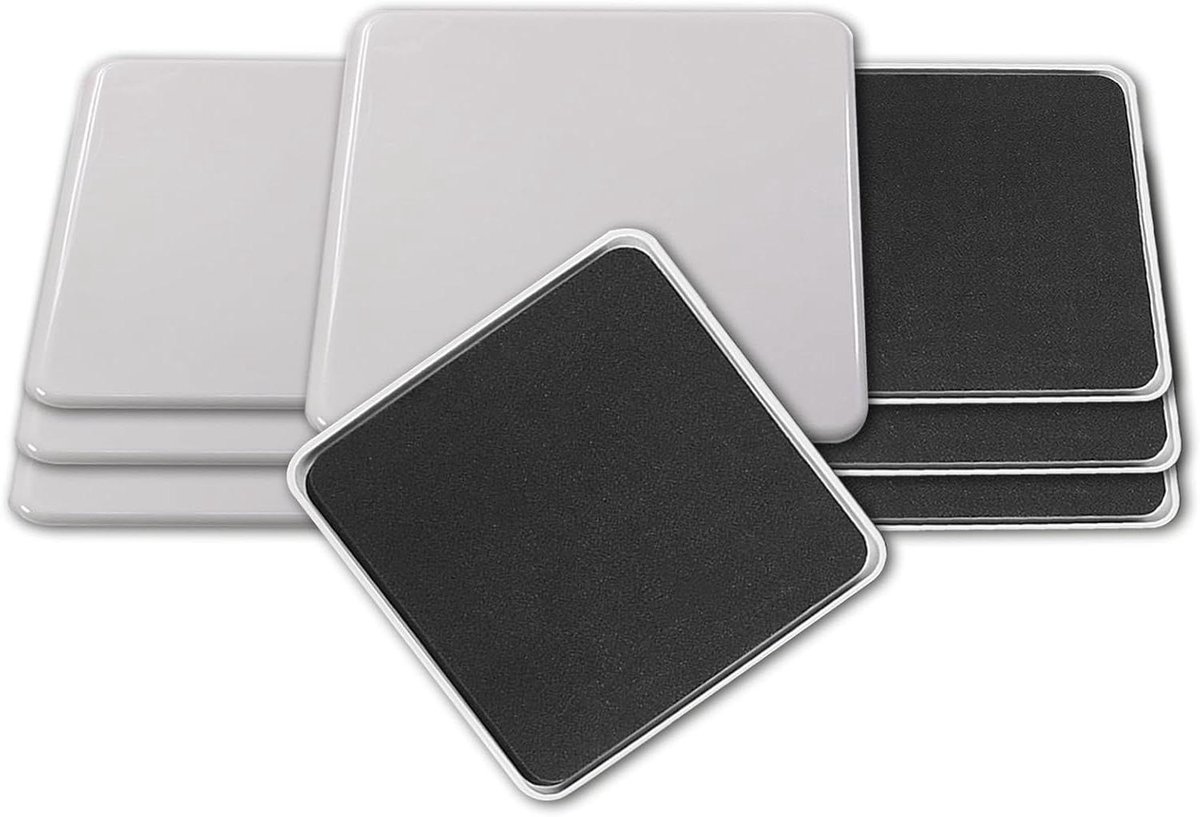 Meubelverplaatsers - Huisverhuizers Sliders - Meubels Verplaatsen - Heavy-Duty Ontwerp - 5 inch - Gebroken Wit