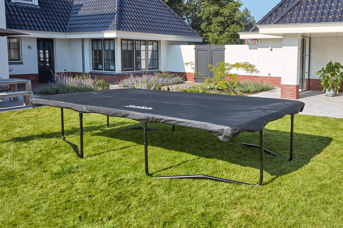 Salta - Trampoline hoes - Afdekhoes - Beschermhoes - 300 x 200 cm - Zwart — afbeelding 3