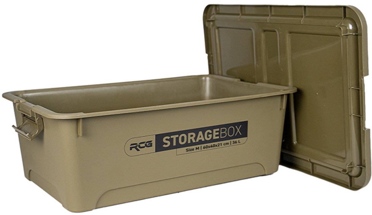 RCG Storage Box Medium 36L - Mat Groen - opbergbox - 60x40x21cm