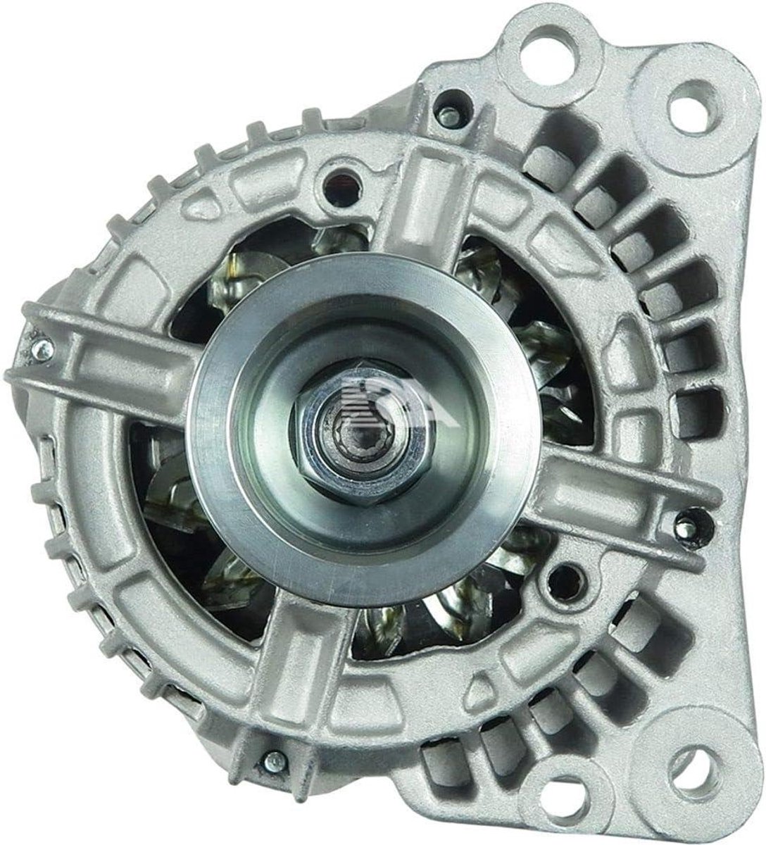 Dynamo Auto - Stroomgenerator - Voertuig Accu Laden - 70 Ampere - 23 cm - Zilverkleurig