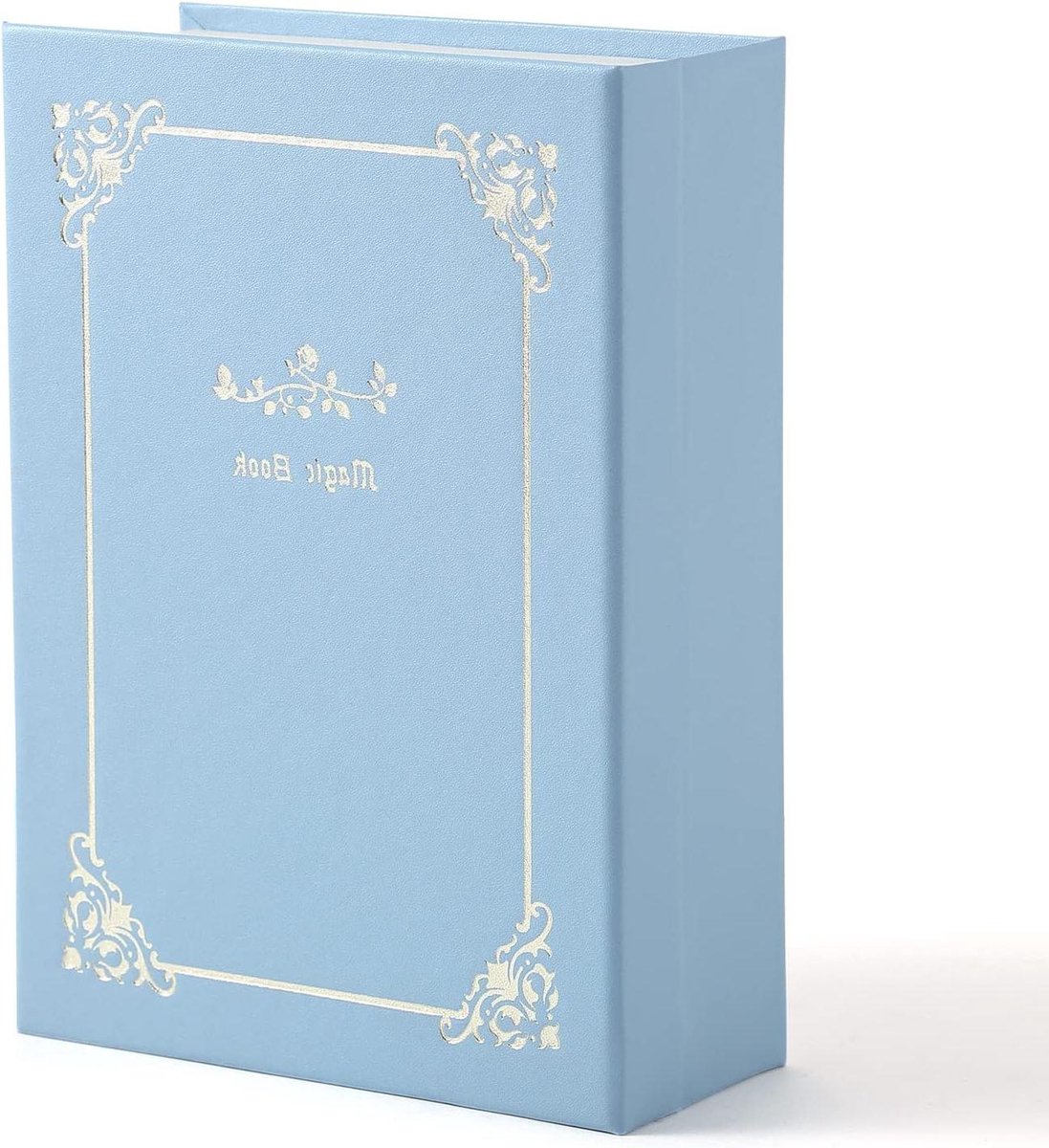 Juwelendoos Organizer - Opbergdoos Sieraden - Sieraden Netjes Houden - Magisch Boek Ontwerp - 21x15x6.5 cm - Blauw
