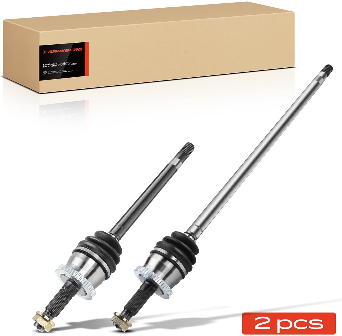 Frankberg 2x Aandrijfas Vooras voor Jeep Grand Cherokee II WG WJ