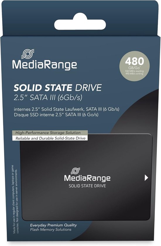Interne SSD - Opslag Schijf - Sneller Data Verwerken - 2.5 inch Formaat - 480 GB Capaciteit - Zwart — afbeelding 5