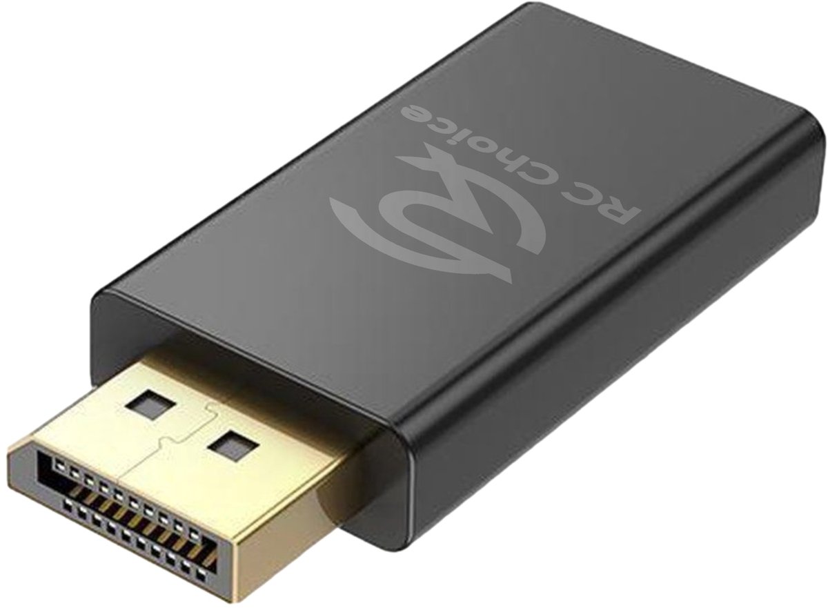 Bol.com DisplayPort naar HDMI Adapter - 4K 30Hz - DP Male naar HDMI Female - Compact aanbieding
