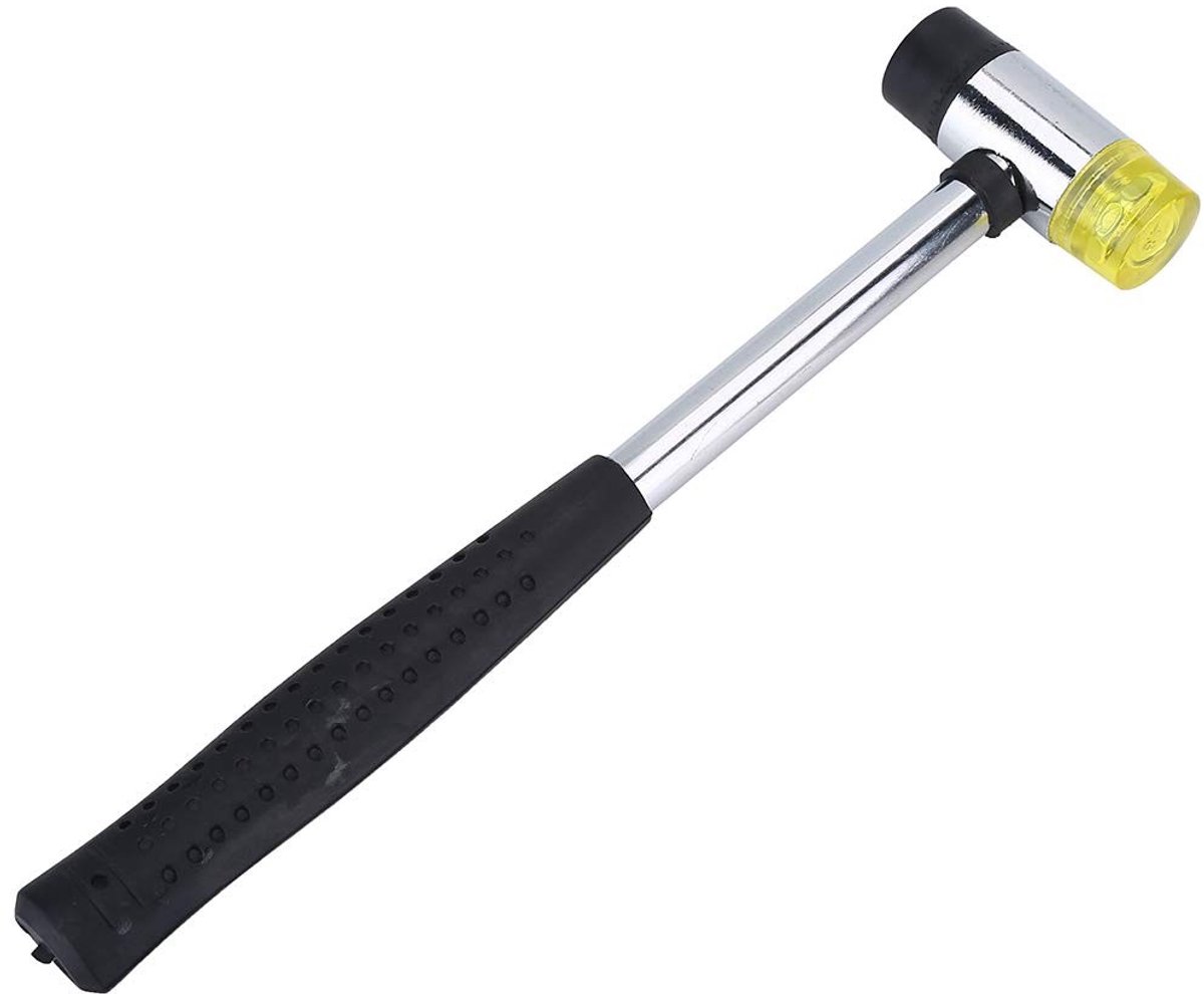MTTproducts- Klauwhamer Dubbele Kop - Rubber Hamer - Antislip - Lichtgewicht - Draagbaar - Hoogwaardig Materiaal - Gitaarhamer